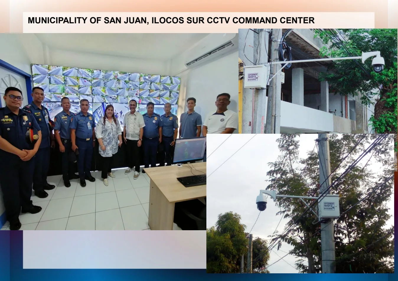 San Juan, Ilocos Sur — CCTV command center
