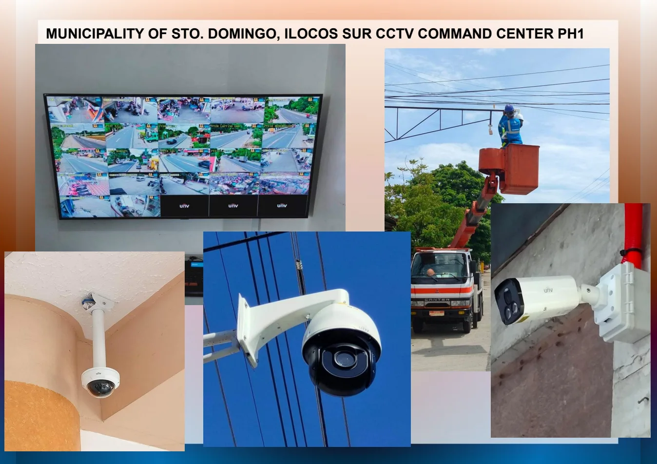 Sto. Domingo, Ilocos Sur — CCTV command center, Phase 1