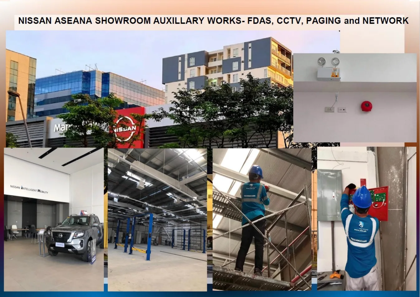Nissan Aseana showroom