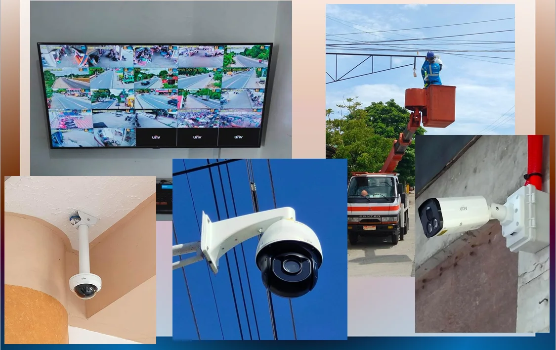 LIGHT HUNTER CCTV SET UP