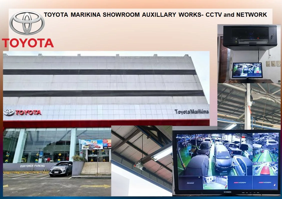 TOYOTA MARIKINA CCTV SUPPLY & PREVENTIVE MAINTENANCE