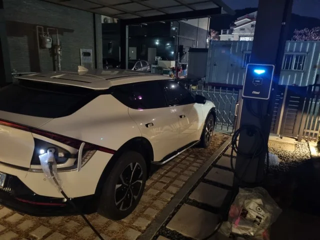 EV Home Charger installation 7KW MADE IN KOREA