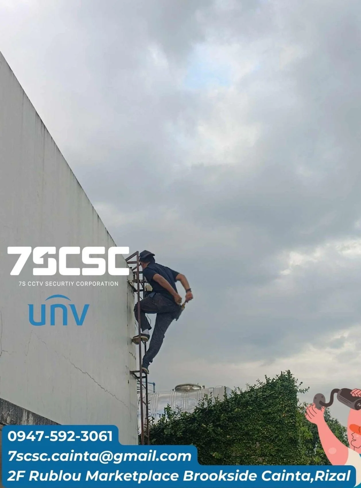 UNIVIEW CCTV PROJECT (Nathan Charles Ecarma)